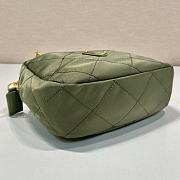 Prada Paffuto Padded Shoulder Bag Olive 1BD632 Size 19 x 14 x 6 cm - 6