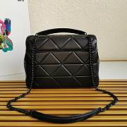 Prada Spectrum Shoulder Black Bag 1BD231 Size 18.5 x 9 x 27 cm - 3
