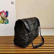 Prada Spectrum Shoulder Black Bag 1BD231 Size 18.5 x 9 x 27 cm - 2