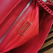 Prada Spectrum Shoulder Red Bag 1BD231 Size 18.5 x 9 x 27 cm - 5