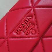 Prada Spectrum Shoulder Red Bag 1BD231 Size 18.5 x 9 x 27 cm - 6