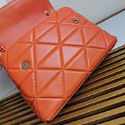 Prada Spectrum Shoulder Orange Bag 1BD231 Size 18.5 x 9 x 27 cm - 5