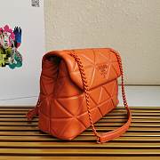 Prada Spectrum Shoulder Orange Bag 1BD231 Size 18.5 x 9 x 27 cm - 3