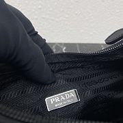 Prada Re-Edition 2000 Sequined Re-Nylon Mini-Bag Black 1NE515 Size 22x17x6 cm - 4