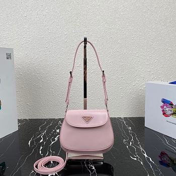 Prada Cleo Mini Pink Bag 1BH188 Size 14.5 x 3 x 17 cm
