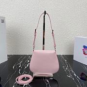Prada Cleo Mini Pink Bag 1BH188 Size 14.5 x 3 x 17 cm - 6