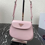 Prada Cleo Mini Pink Bag 1BH188 Size 14.5 x 3 x 17 cm - 2