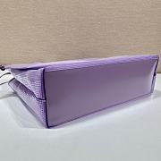 Prada Tote Purple Bag 1BG416 Size 36x 30x10 cm - 3