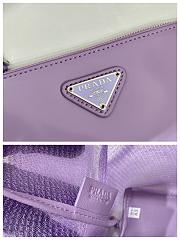 Prada Tote Purple Bag 1BG416 Size 36x 30x10 cm - 6