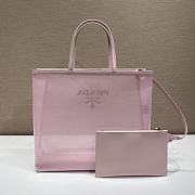 Prada Tote Pink Bag 1BG416 Size 36x 30x10 cm - 4