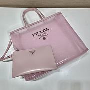 Prada Tote Pink Bag 1BG416 Size 36x 30x10 cm - 3