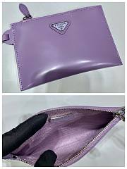 Prada Tote Purple Bag 1BG417 Size 20 x 22 x 8 cm  - 3