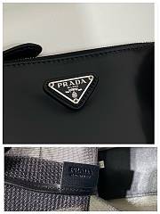 Prada Tote Black Bag 1BG417 Size 20 x 22 x 8 cm  - 3