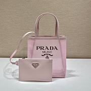 Prada Tote Pink Bag 1BG417 Size 20 x 22 x 8 cm  - 1