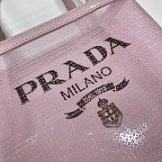 Prada Tote Pink Bag 1BG417 Size 20 x 22 x 8 cm  - 2