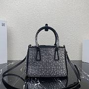 Prada Prada Galleria Saffiano leather small bag Black  1BA896 Size  24.5x16.5x11 cm - 5