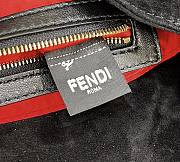Fendi Baguette Shoulder Bag Black Size 25x4x12 cm - 2