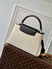 Louis Vuitton Capucines MM Black Size 31.5x20x11cm - 5