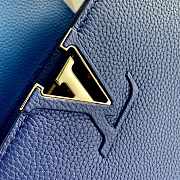 Louis Vuitton Capucines BB Blue Taurillon leather with chain Size 27 x 18 x 9 cm  - 6