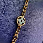 Louis Vuitton Capucines BB Blue Taurillon leather with chain Size 27 x 18 x 9 cm  - 5