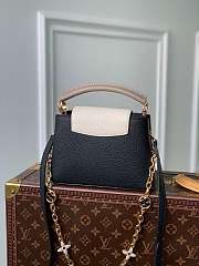Louis Vuitton Capucines BB Black Taurillon leather with chain Size 21 x 14 x 8 cm - 4