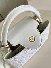 Louis Vuitton Capucines  Capucines BB Broderie Anglaise - M20742 Size 27 x 18 x 9 cm - 3