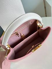 LV Capucines MM Rose Light M48865 Size 27x18x9 cm - 4