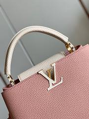 LV Capucines MM Rose Light M48865 Size 27x18x9 cm - 2