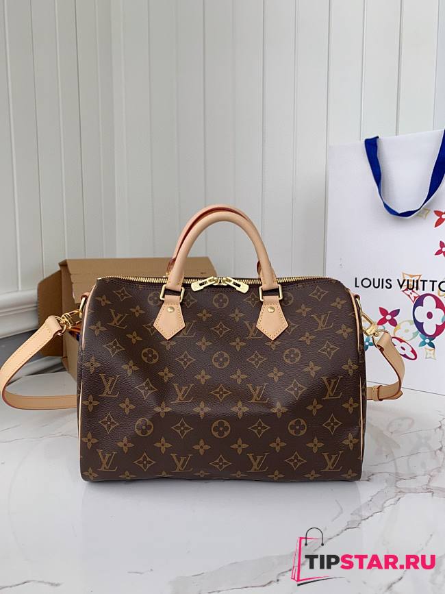 LV Speedy 30 Monogram M41112 Size 30x21x17 cm  - 1