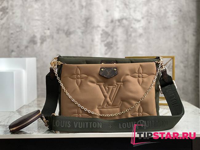 Louis Vuitton LV Multi Pochette Brown Size 34x21.5x5 cm - 1