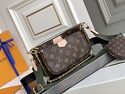 LV Multi Pochette Accessoires Khaki Strap M44813 24x13.5x4cm - 5