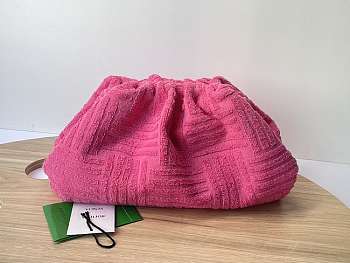 Botega Venata Pouch Pink Bag Size 40x18x18 cm