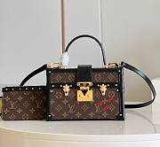 Louis Vuitton M46309 Petite Malle V Bag Monogram Size 24 x 16 x 13 cm - 1