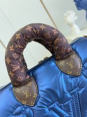 Louis Vuitton Speedy Bandouliere 25 Handbag M20973 Blue Size 25x19x15 cm - 6