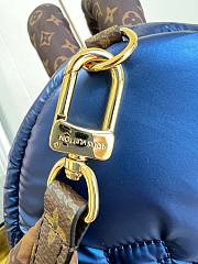 Louis Vuitton Speedy Bandouliere 25 Handbag M20973 Blue Size 25x19x15 cm - 4
