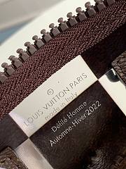 Louis Vuitton Monogram Chess Keepall Bandouliere 25 Brown Size 25x15x11 cm - 4
