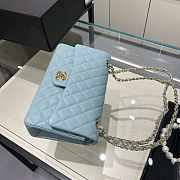 Chanel Flap Light Blue Caviar Size 25 cm - 2