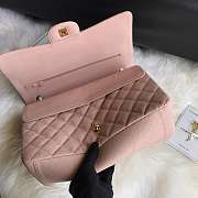 Chanel Maxi Classic Flap Bag In Pink Size 33 cm - 4