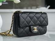 Chanel Love Chain Bag CF Black Size 12×19×7 cm - 3