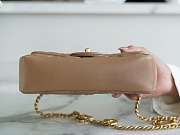 Chanel Love Chain Bag CF Apricot Size 12×19×7 cm - 6