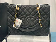 Chanel Tote Black In Gold/Silver Hardware Size 24x33x13 cm - 1