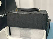 Chanel Tote Black In Gold/Silver Hardware Size 24x33x13 cm - 5