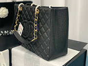 Chanel Tote Black In Gold/Silver Hardware Size 24x33x13 cm - 3