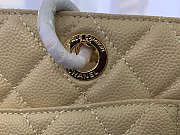 Chanel Tote Beige In Gold/Silver Hardware Size 24x33x13 cm - 6