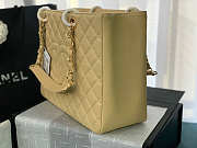 Chanel Tote Beige In Gold/Silver Hardware Size 24x33x13 cm - 3