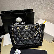 Chanel Shopping Black Bag Size 30x12x22 cm - 1