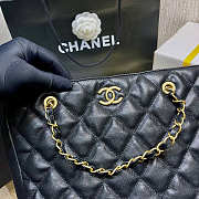 Chanel Shopping Black Bag Size 30x12x22 cm - 6