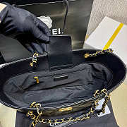 Chanel Shopping Black Bag Size 30x12x22 cm - 4