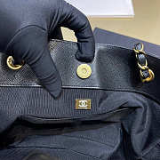 Chanel Shopping Black Bag Size 30x12x22 cm - 2