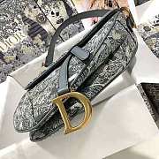 Dior Women Saddle Bag Size 25.5x20x6.5 cm - 3